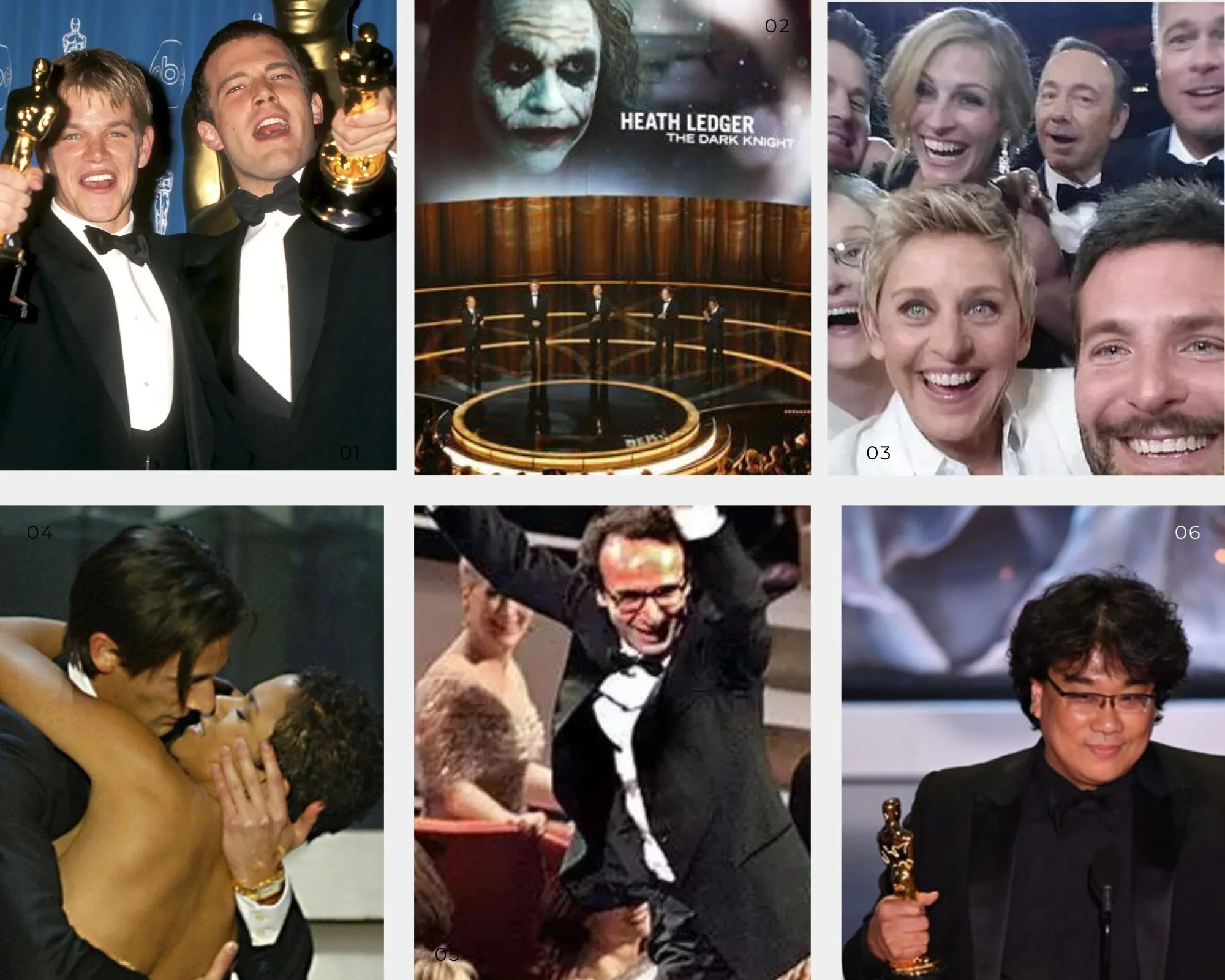 The Most Memorable Oscar Moments of All Time
